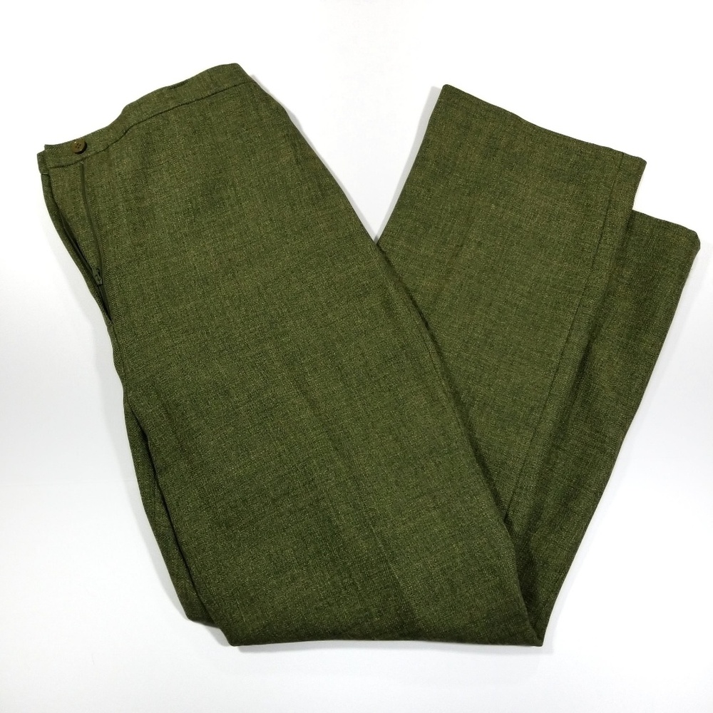 Rafael Moss Green Trouser Pants Size 12
